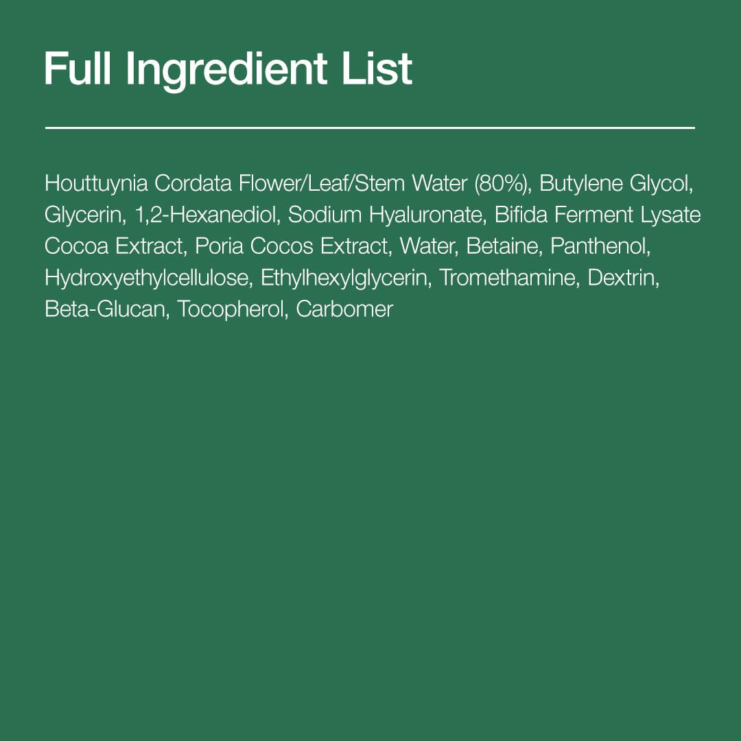 Anua Heartleaf 80 Soothing Ampoule, Hydration Facial Serum for Glass Skin, Panthenol, Hyaluronic Acid, Non-Greasy, Gentle Formula, Lightweight Essence, Vegan, Korean Skin Care, 30Ml/1.01 Fl.Oz