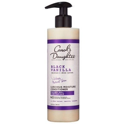 Carol's Daughter Black Vanilla Moisture & Shine Hydrating Hair Conditioner with Shea Butter for Dry Hair 12 fl oz - New