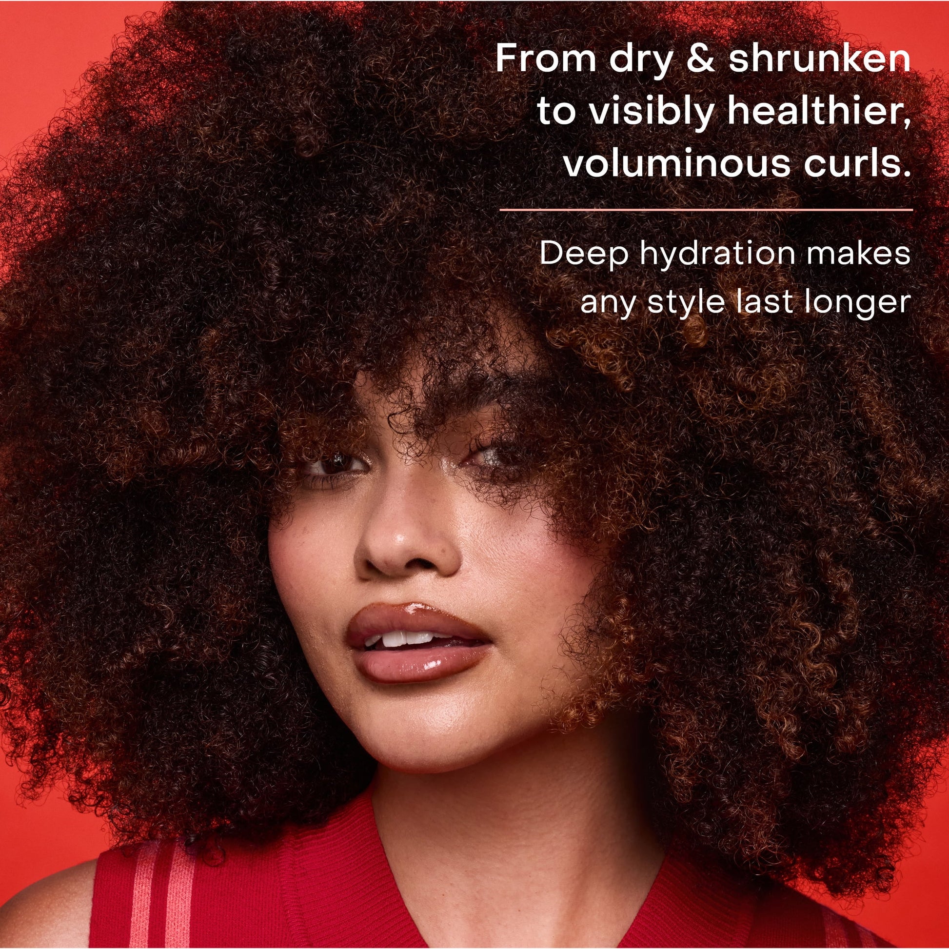 Curl Stretch Volumizing Hair Curl Styling Cream with Hydrating Hyaluronic Serum, 11 Oz