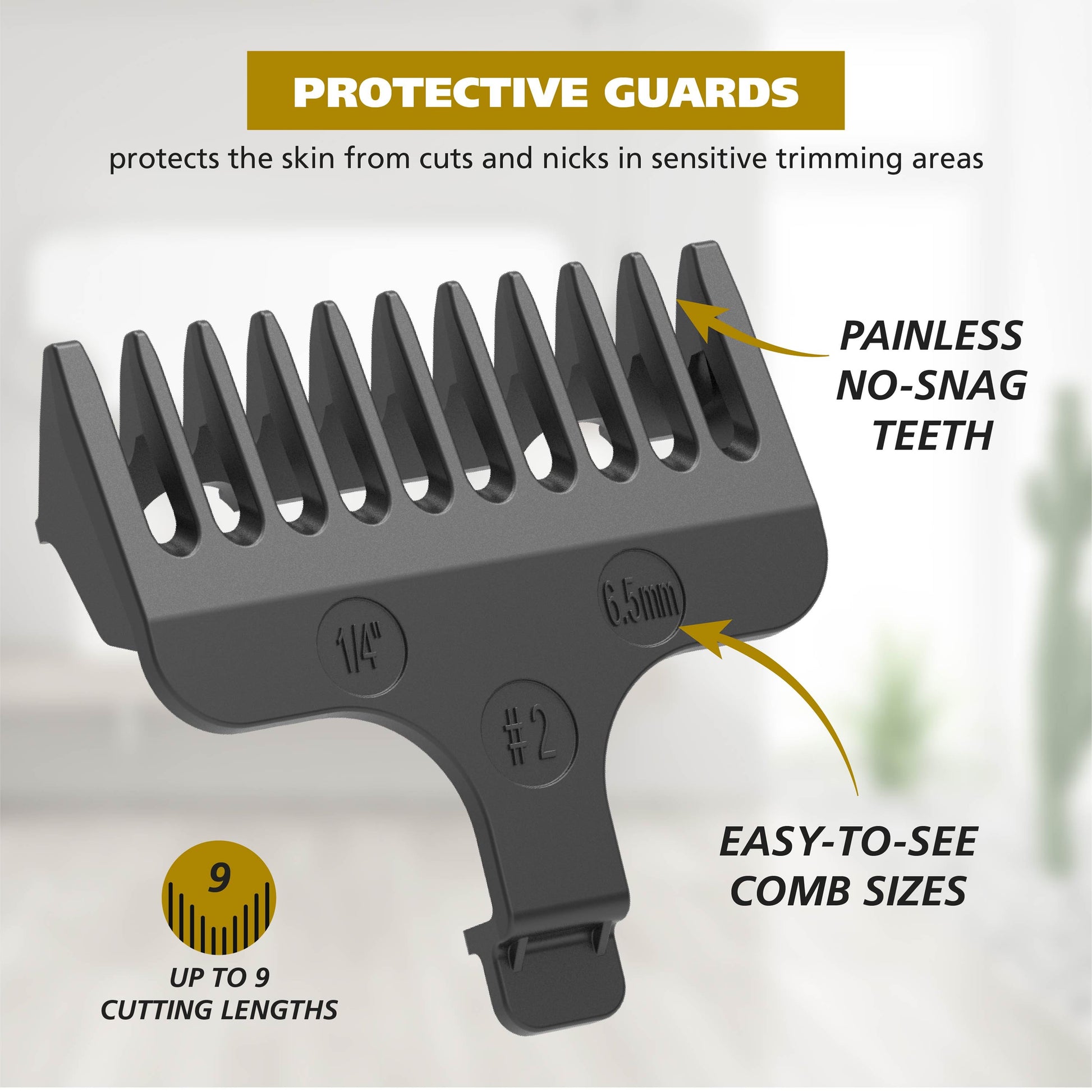 Commando Cordless Rechargeable Manscaper Wet/Dry Trimmer - Body Groomer for Men, Black 3024497