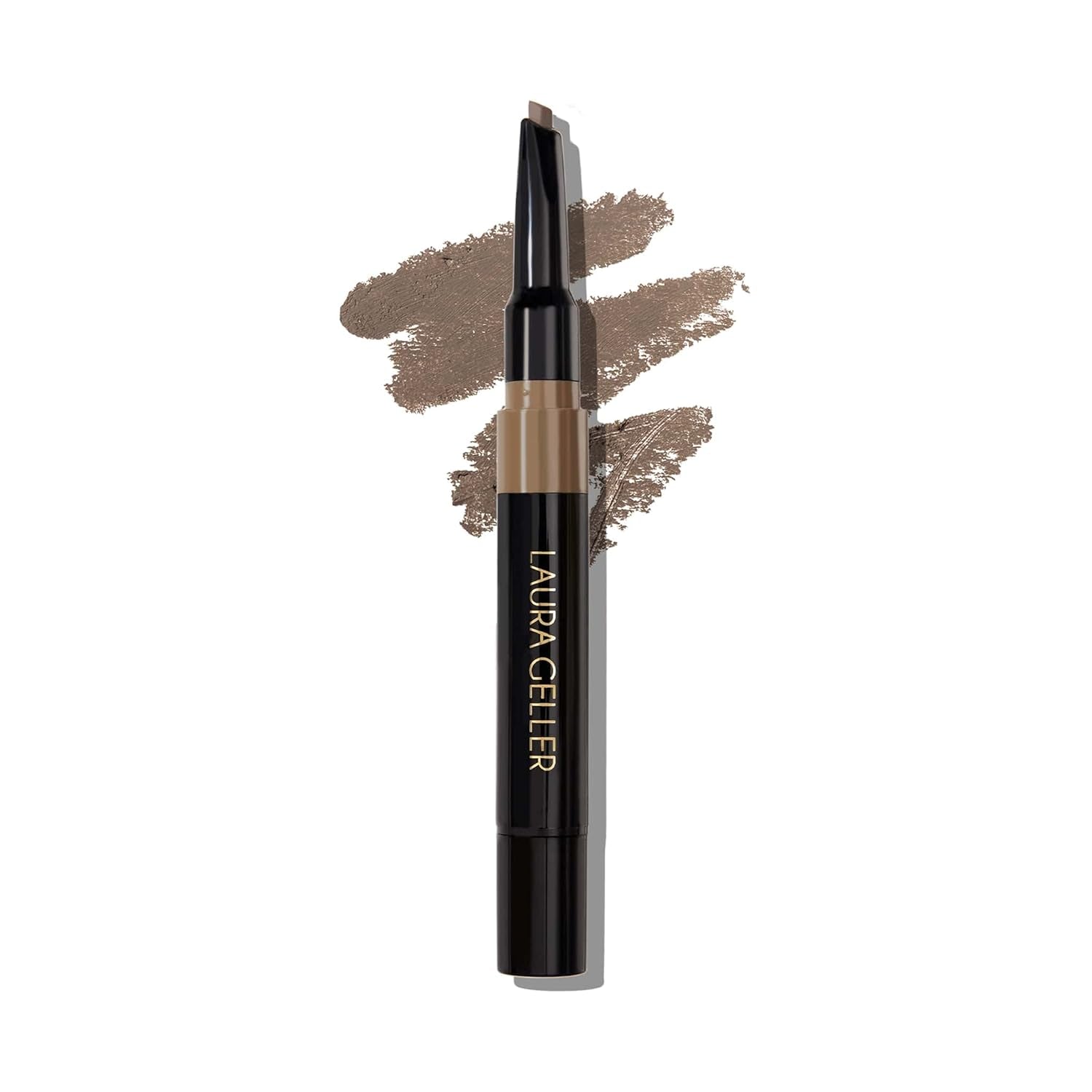 LAURA GELLER NEW YORK Sculpt-N-Stay Waterproof Brow Pencil & Gel- Taupe