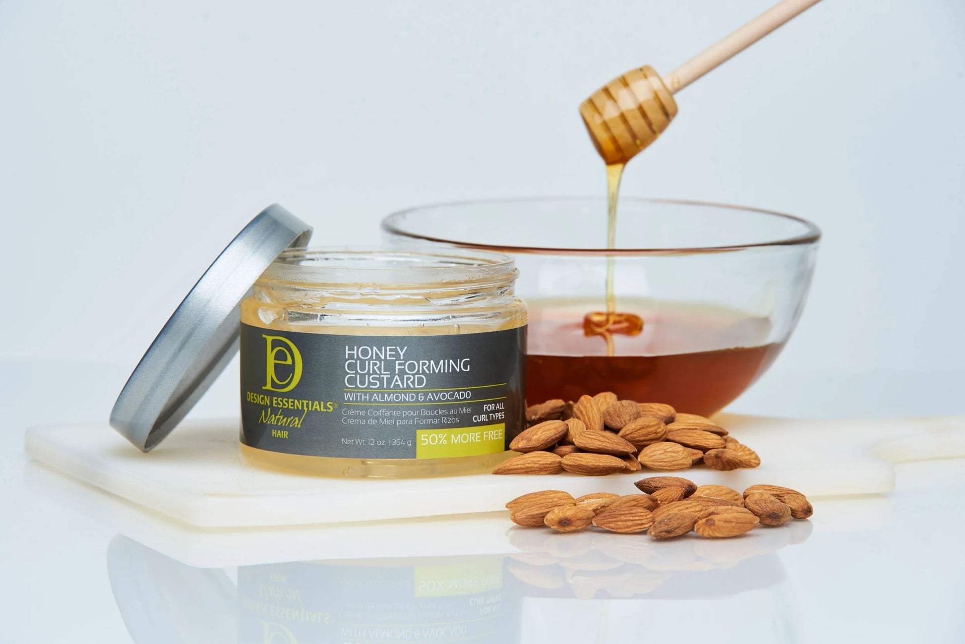 Honey Curl Forming Custard- 12Oz., All Curl Types