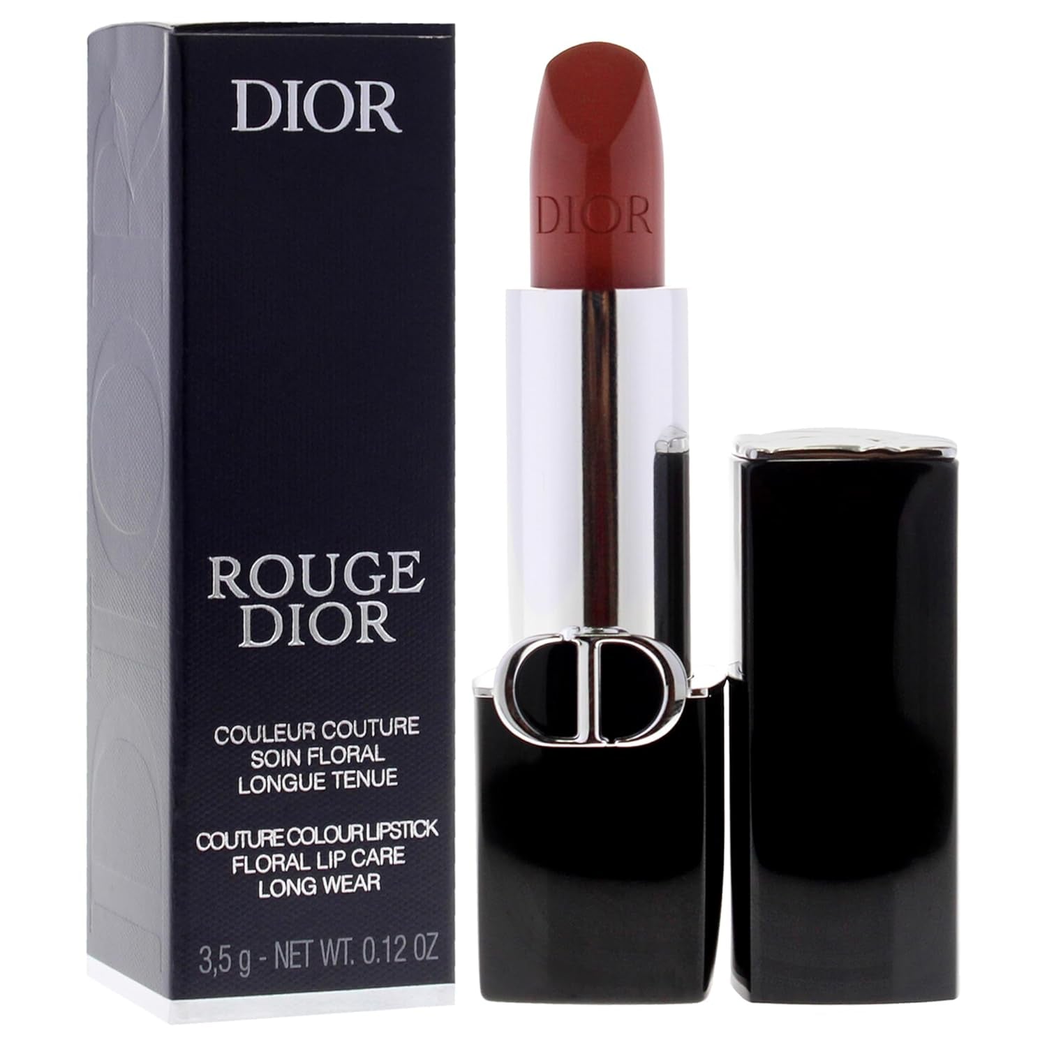 Dior Rouge Couture Satin Lipstick - 434 Promenade by Christian for Women - 0.12 Oz Lipstick (Refillable)
