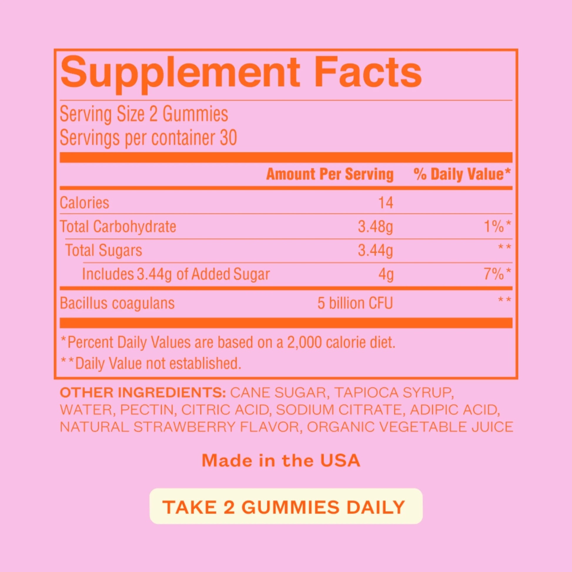 Women'S Probiotic Gummies Balanced Babe, 60 Count