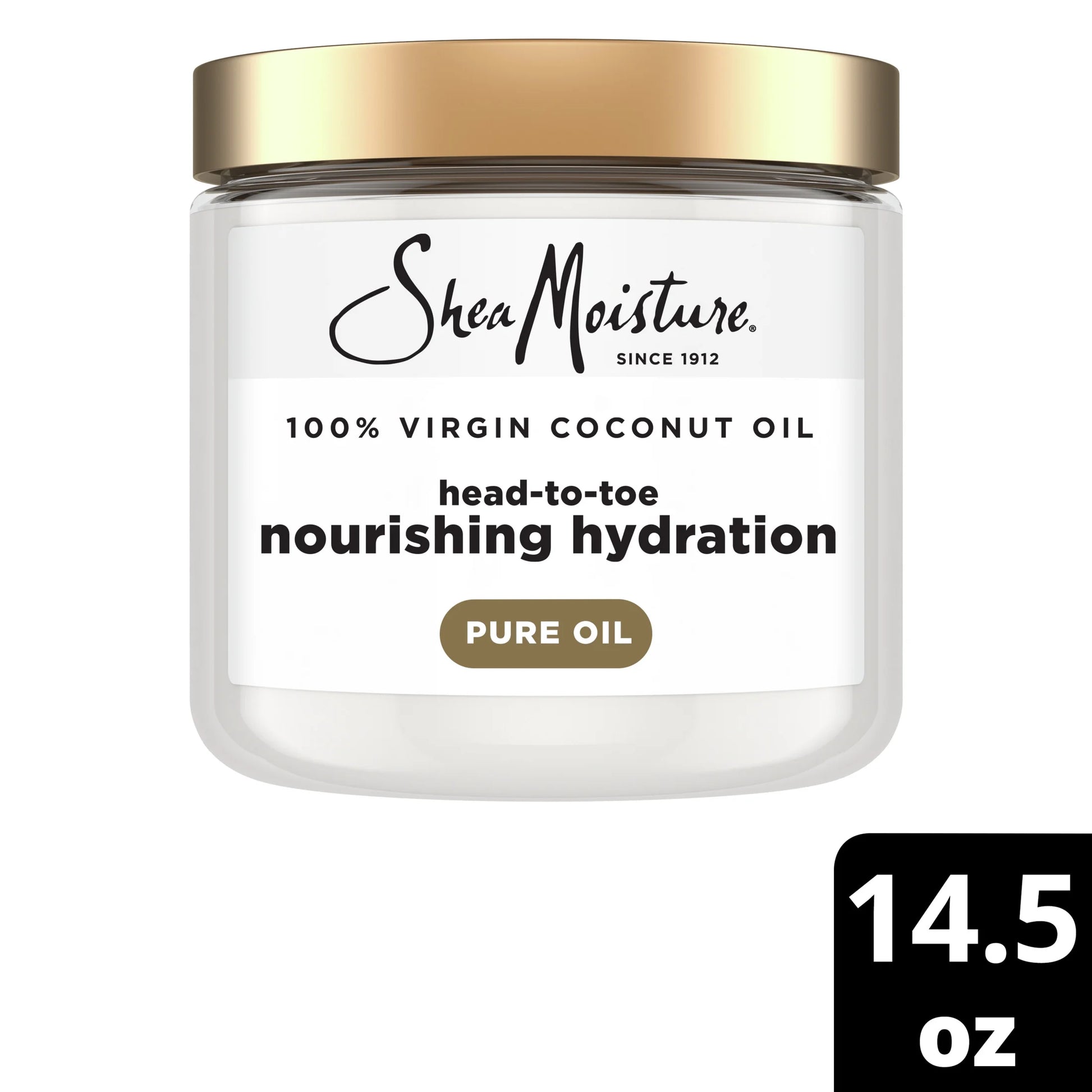 (2 Pack)  100% Extra Virgin Coconut Oil Nourishing Hydration, 14.5 Oz