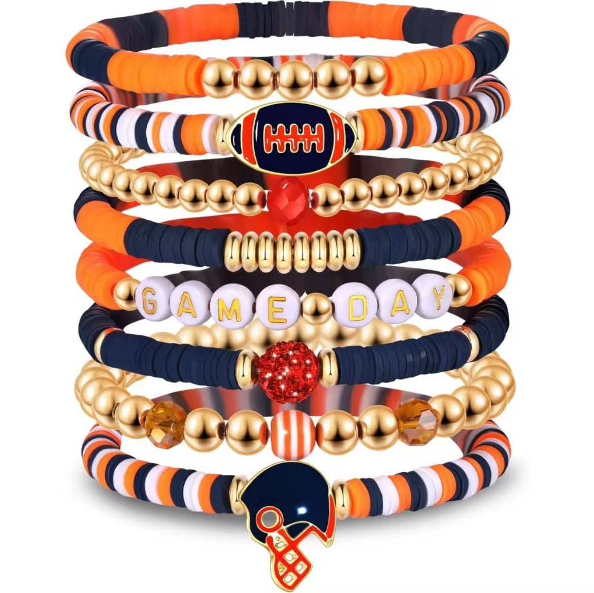 Game Day Wrist Stacks - Football