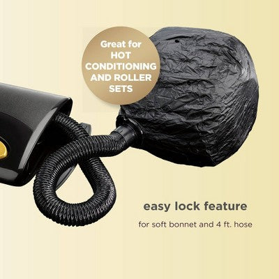 Conair InfintiPro Soft Bonnet Hair Dryer Gold - Imperfect Box