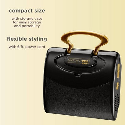 Conair InfintiPro Soft Bonnet Hair Dryer Gold - Imperfect Box