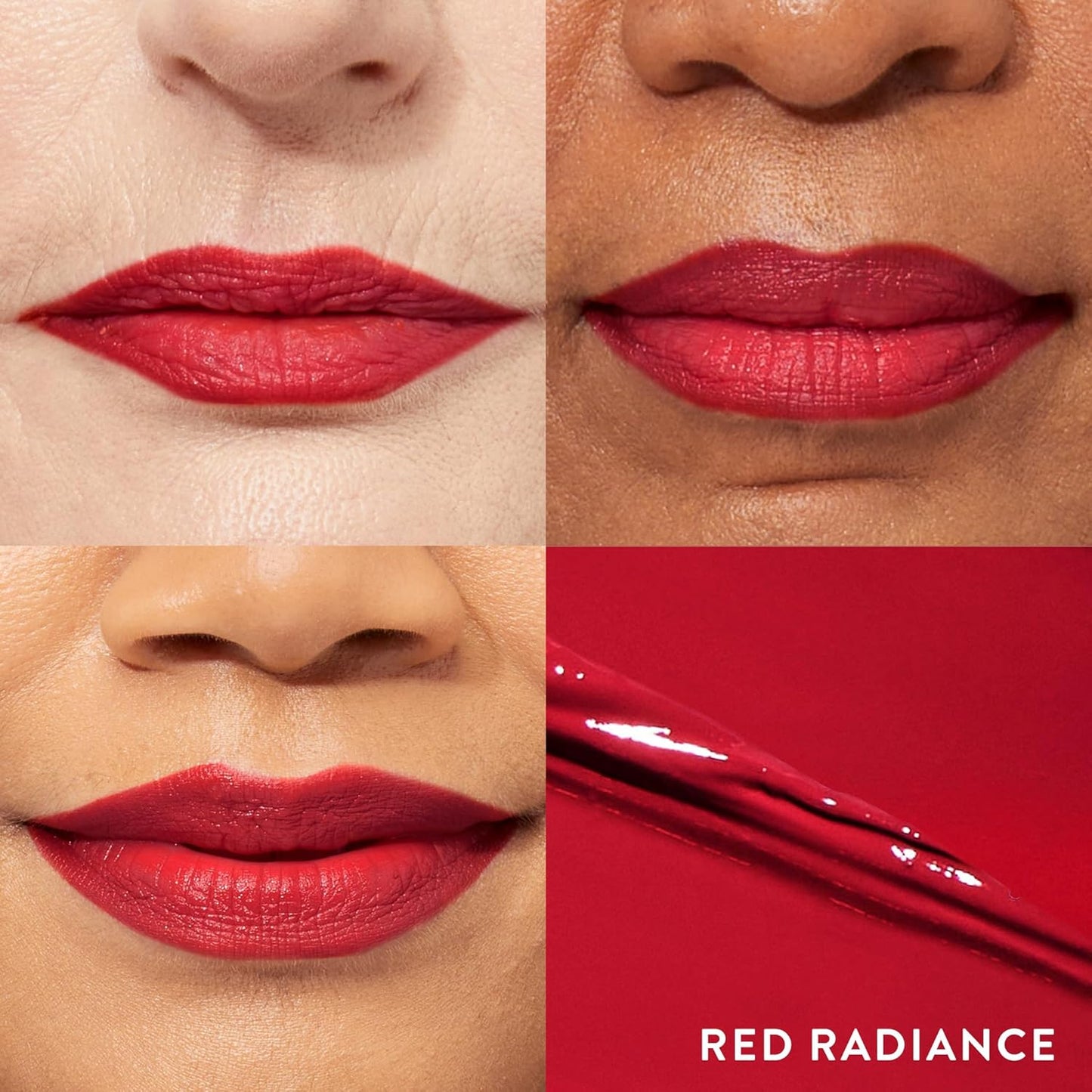 LAURA GELLER NEW YORK Modern Classic Duo - Lipstick + Lip Liner - Ultra-Rich Color - Luxurious and Lightweight - Cream Finish (01 Red Radiance Lipstick + Ritzy Red Lip Liner)