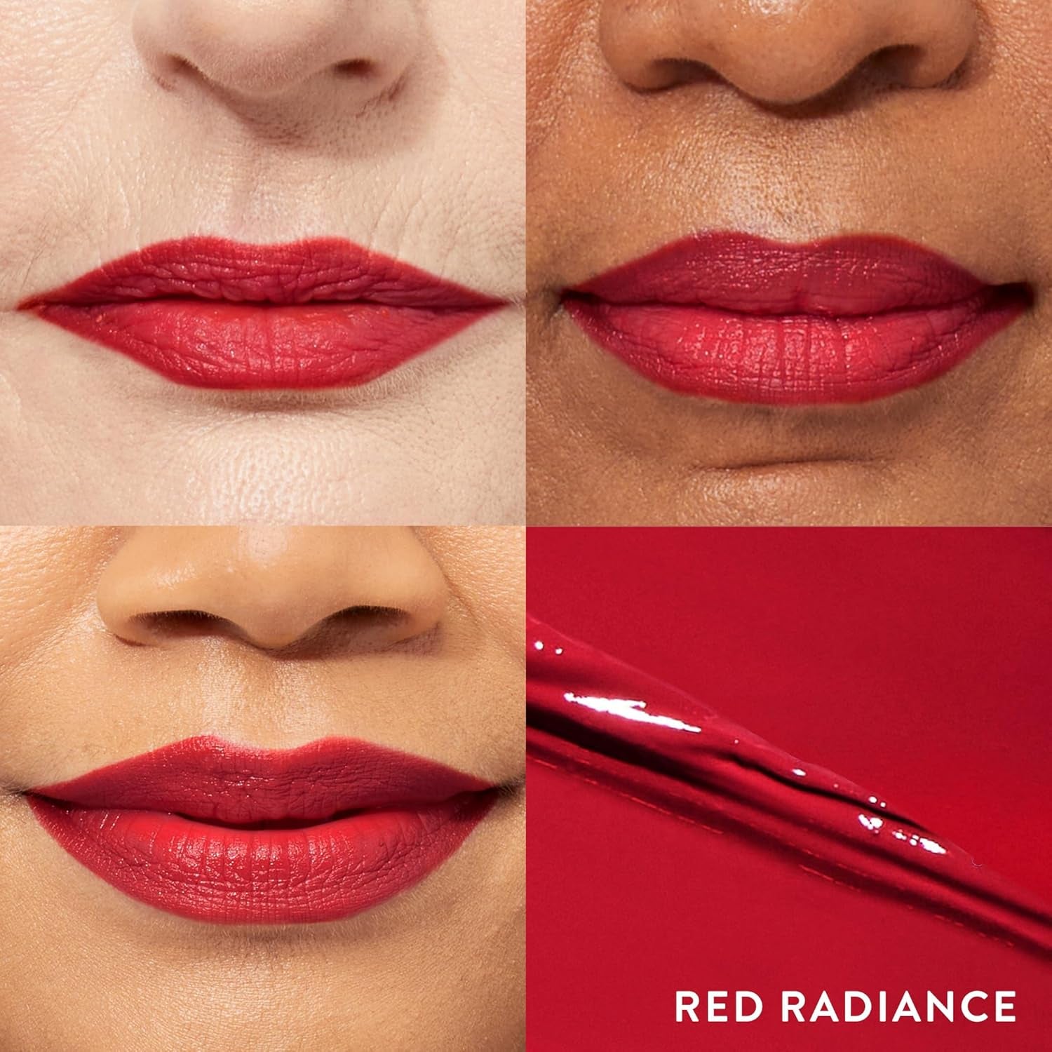 LAURA GELLER NEW YORK Modern Classic Duo - Lipstick + Lip Liner - Ultra-Rich Color - Luxurious and Lightweight - Cream Finish (01 Red Radiance Lipstick + Ritzy Red Lip Liner)