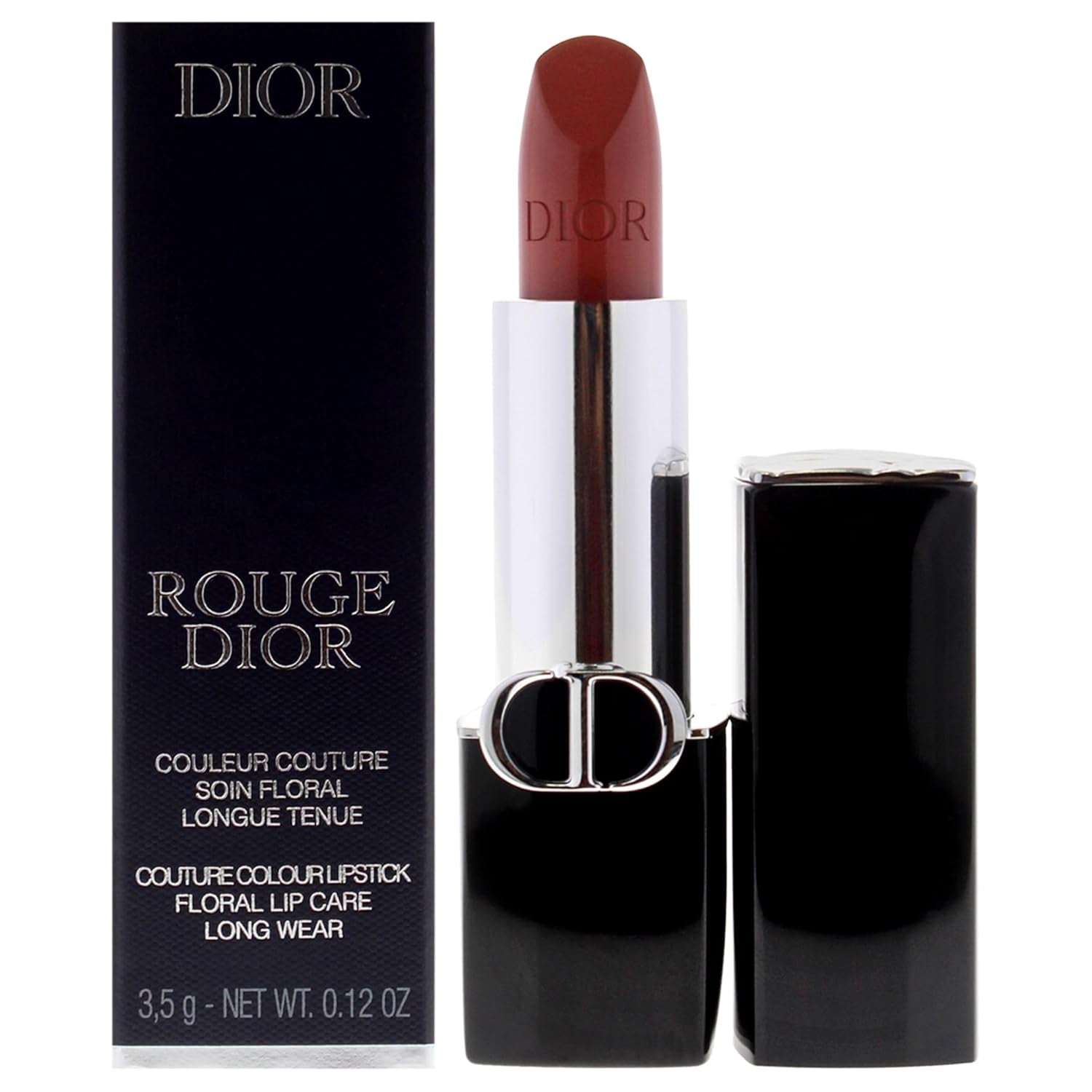 Dior Rouge Couture Satin Lipstick - 434 Promenade by Christian for Women - 0.12 Oz Lipstick (Refillable)