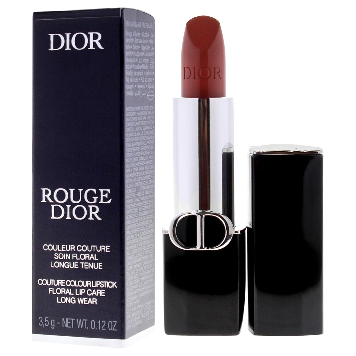Dior Rouge Couture Satin Lipstick - 434 Promenade by Christian for Women - 0.12 Oz Lipstick (Refillable)