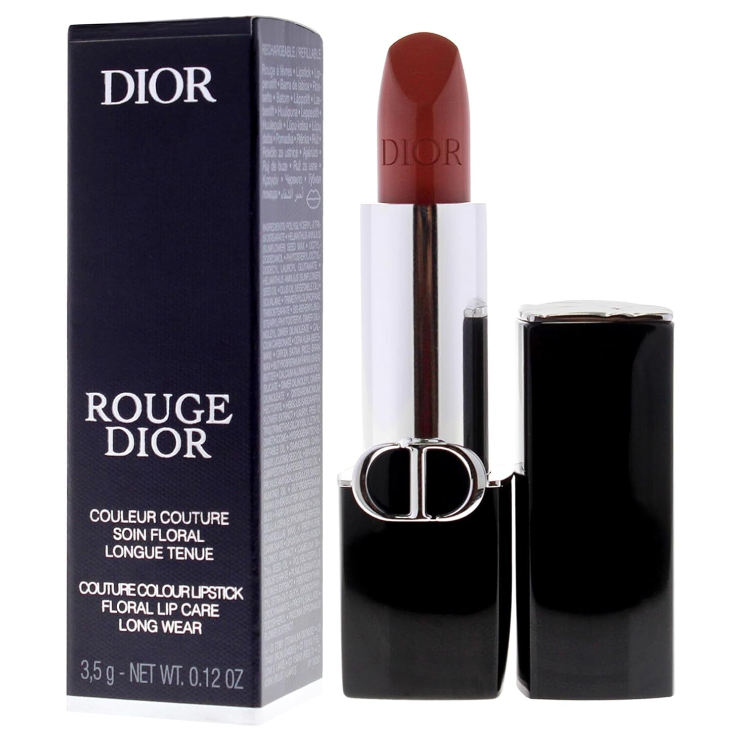 Dior Rouge Couture Satin Lipstick - 434 Promenade by Christian for Women - 0.12 Oz Lipstick (Refillable)